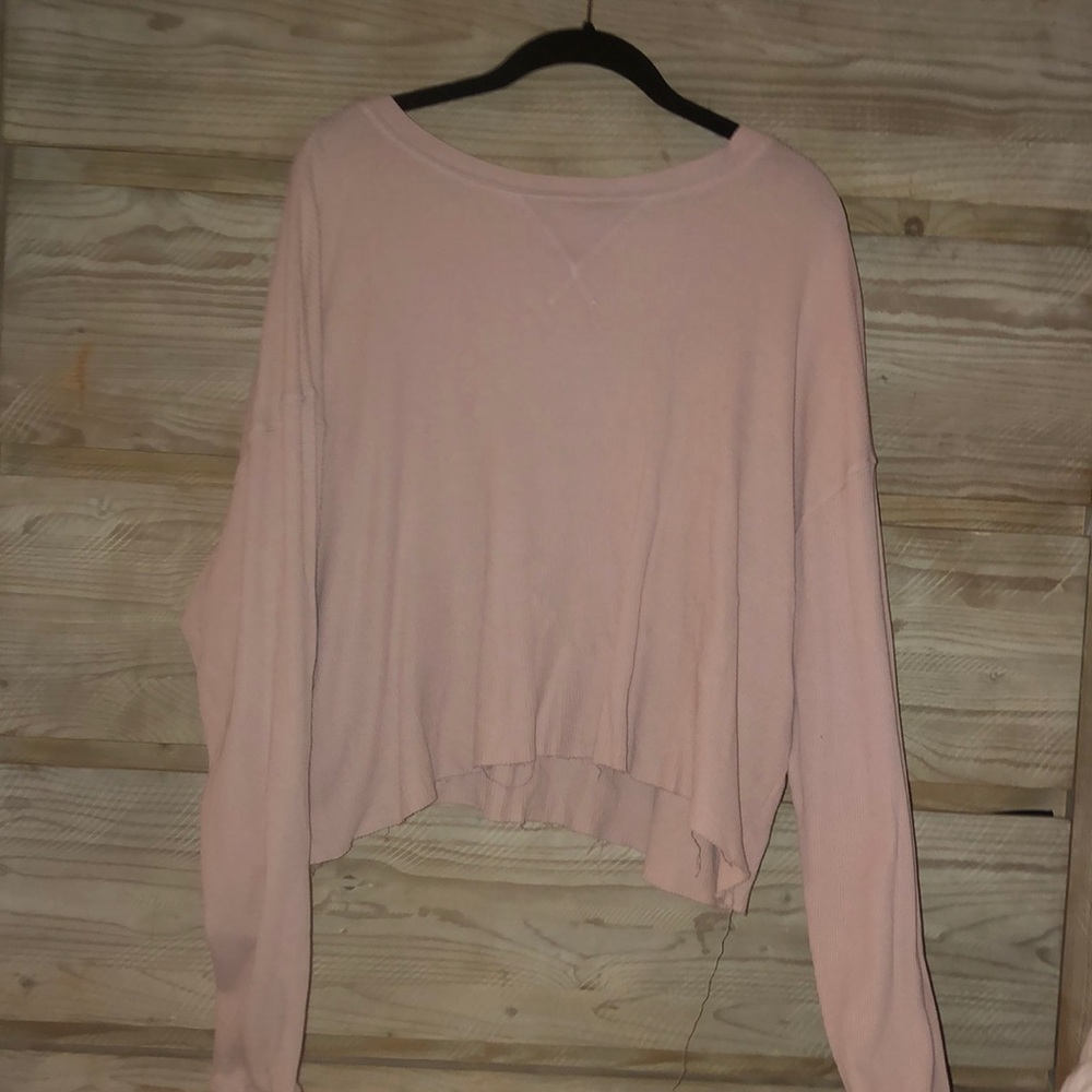 Brandy Melville pink long sleeve